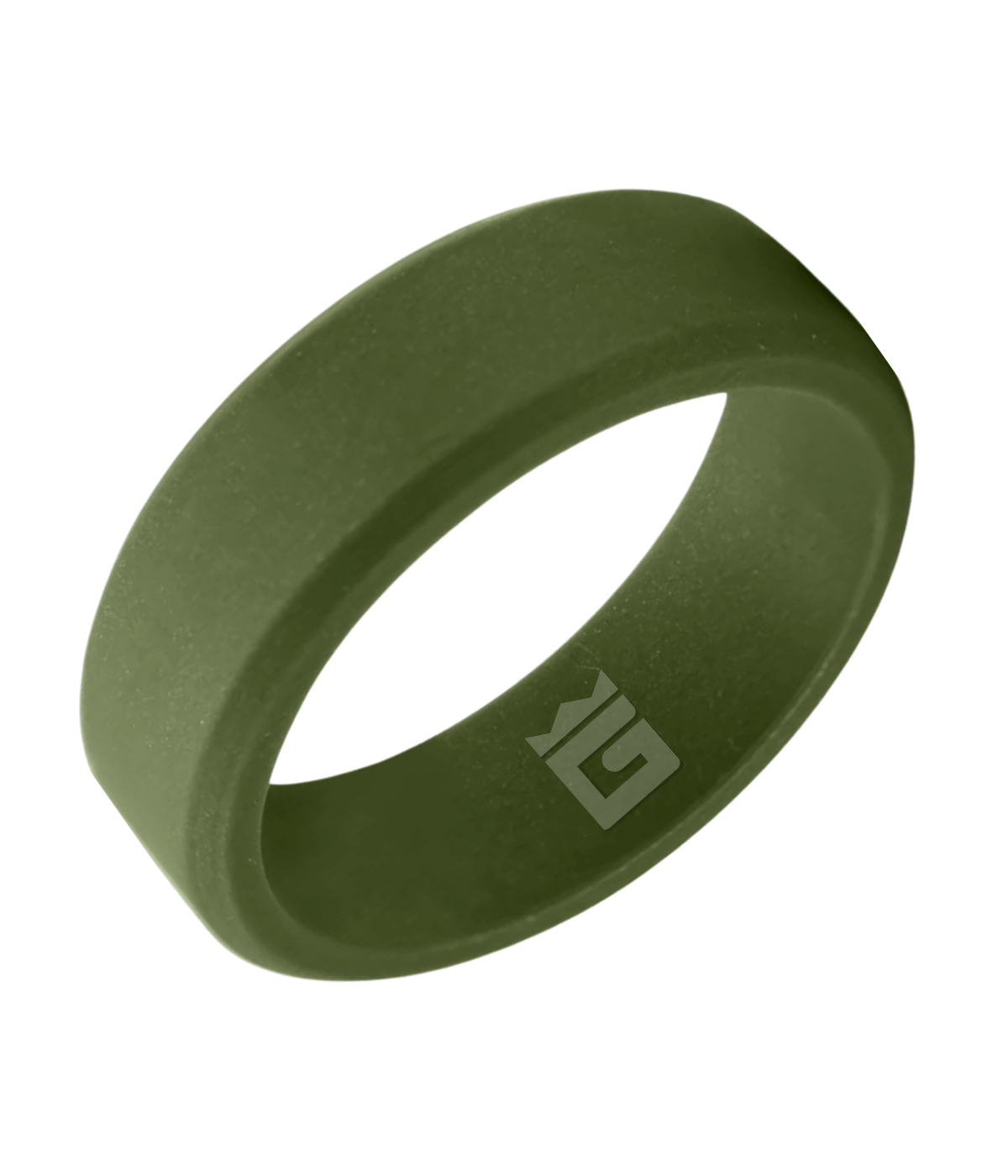 Army green silicone ring discount